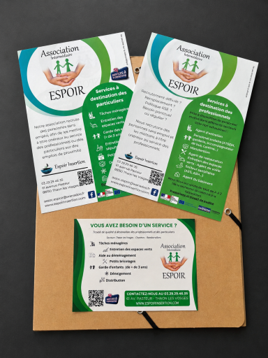 flyers vosges creation et impression